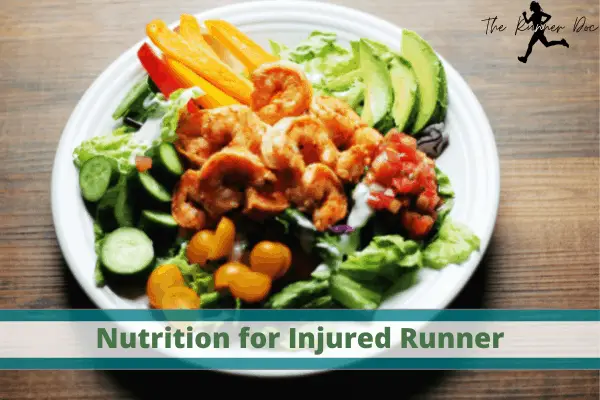 runners that are injured. Nutrition for the injured runner. how to eat if you have a running injury