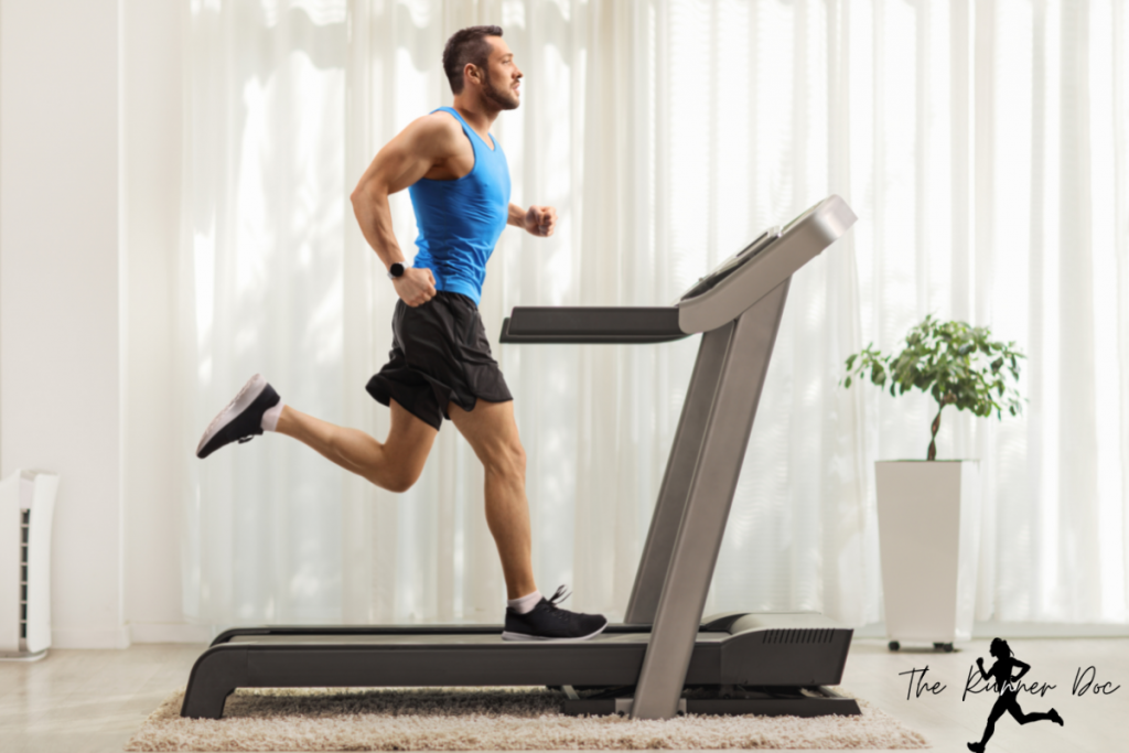 treadmill running form, good running form on the treadmill. prevent injury when running on the treadmill